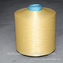 DTY dope dyed yellow polyester yarn 300D/96F HIM